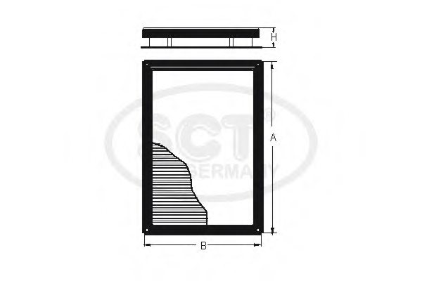 SCT Germany SA 1193 Filter, interior air